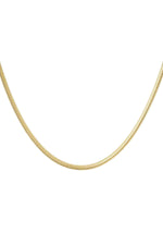 Flat Snake Chain Necklace