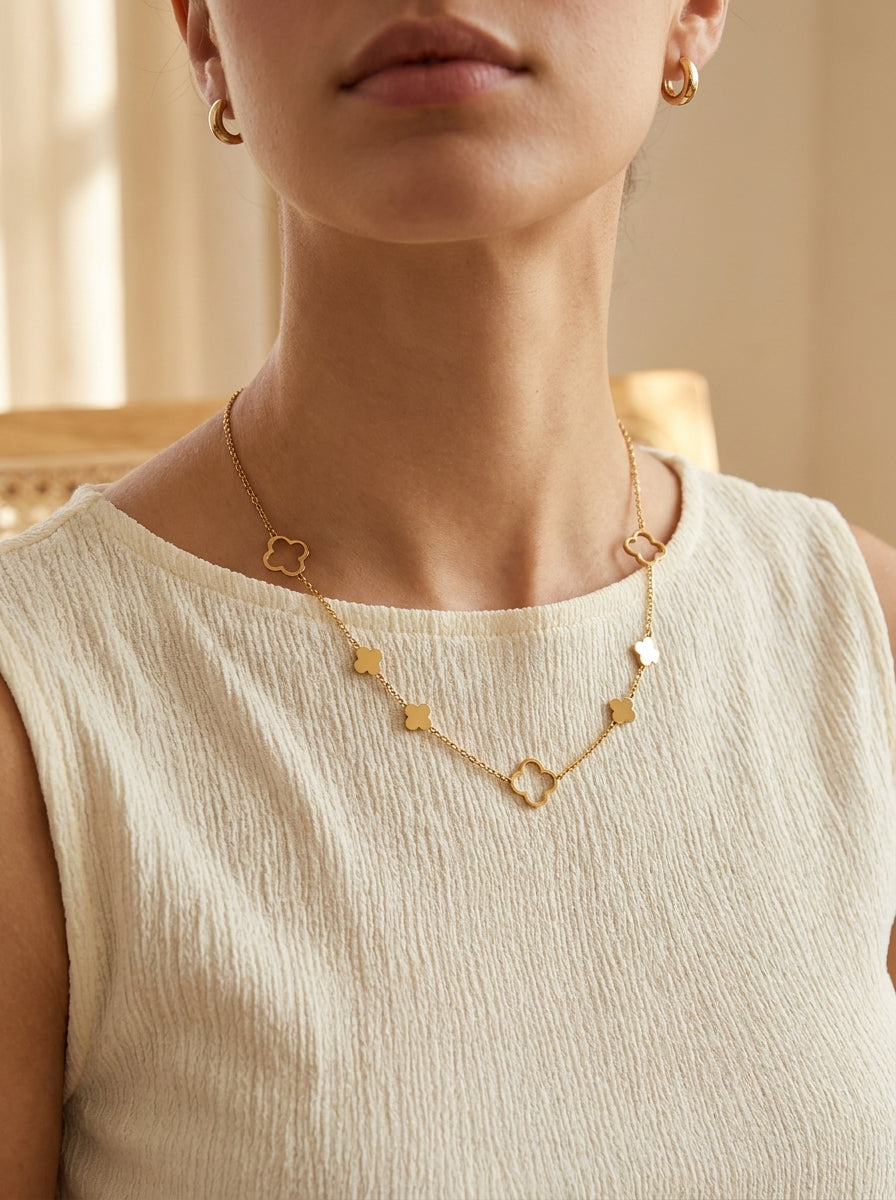 Clover Bloom Necklace