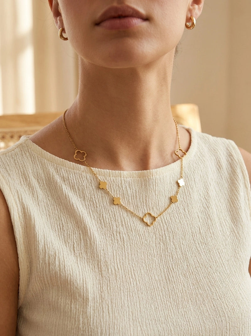 Clover Bloom Necklace