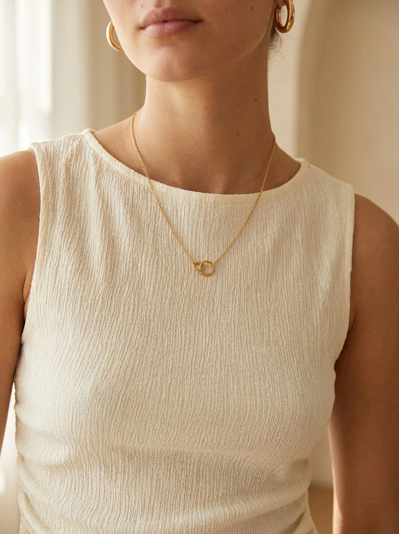 Classic Circle Necklace