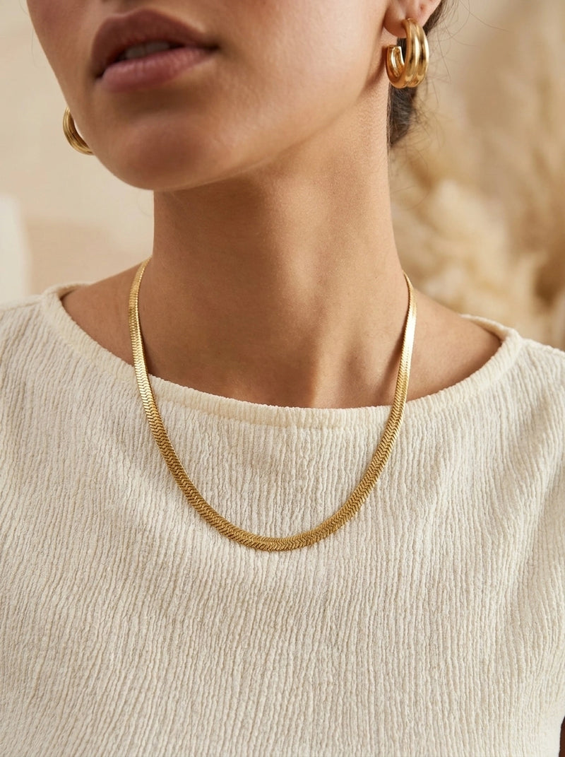 Lumina Snake Necklace