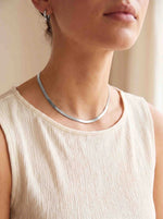 Flat Snake Chain Necklace