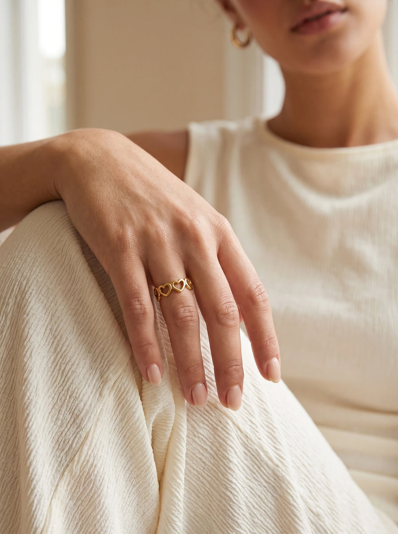 Bliss Heart Ring