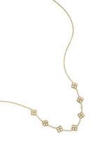 Zirkonia Clover Necklace