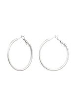 Basic Elegance Hoop Earrings – Creolen aus Edelstahl in Gold und Silber