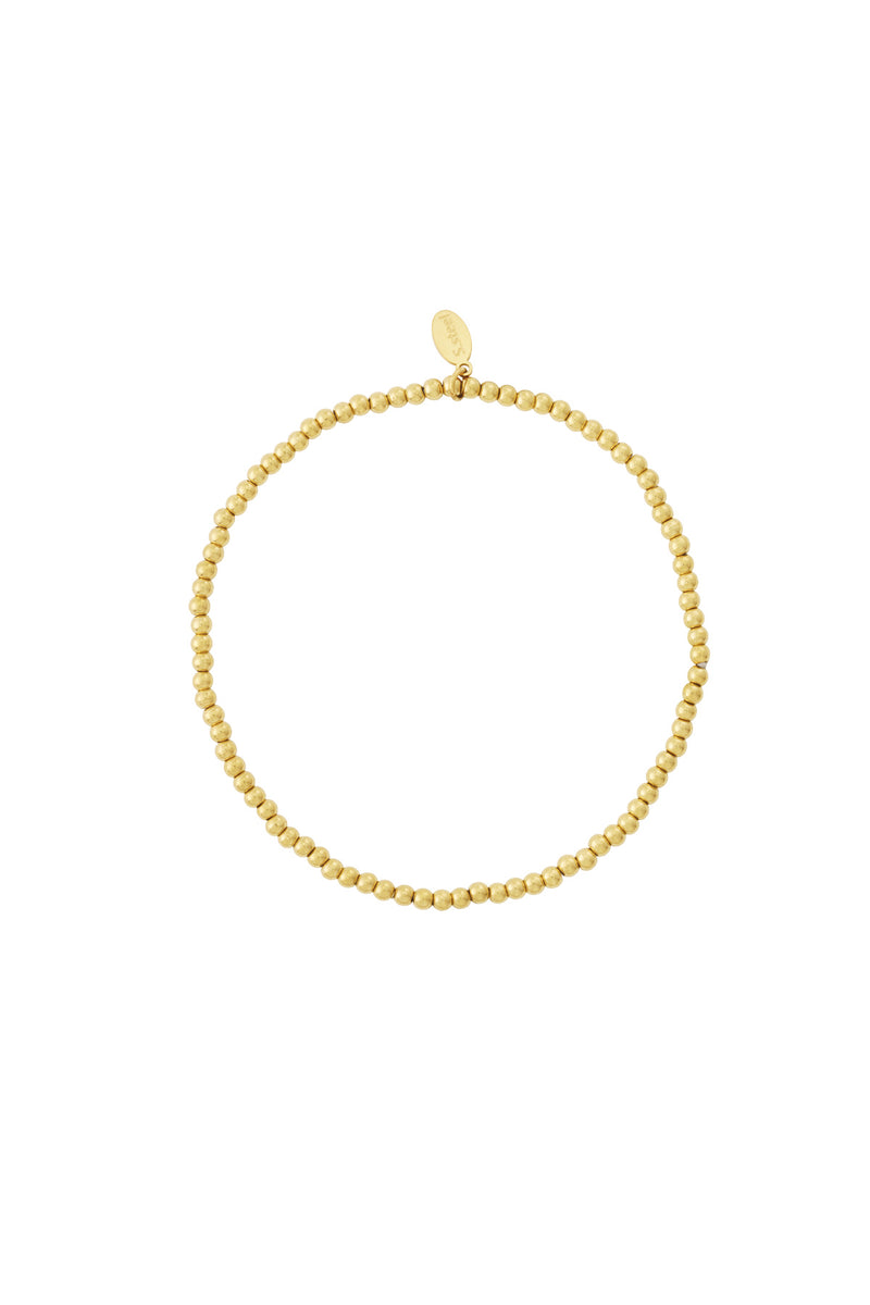 Armbänder aus massiven Perlen - 2,5 mm