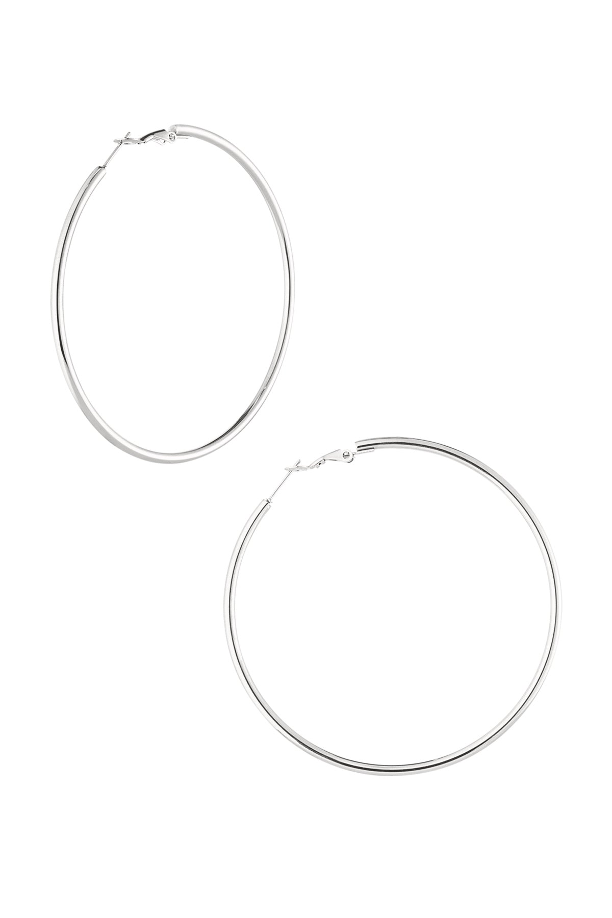 Classic Hoop Earrings – Creolen aus Edelstahl in Gold und Silber