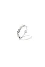 Crystal Spark Ring – verstellbarer Ring aus Edelstahl mit Strasssteinen in Gold und Silber