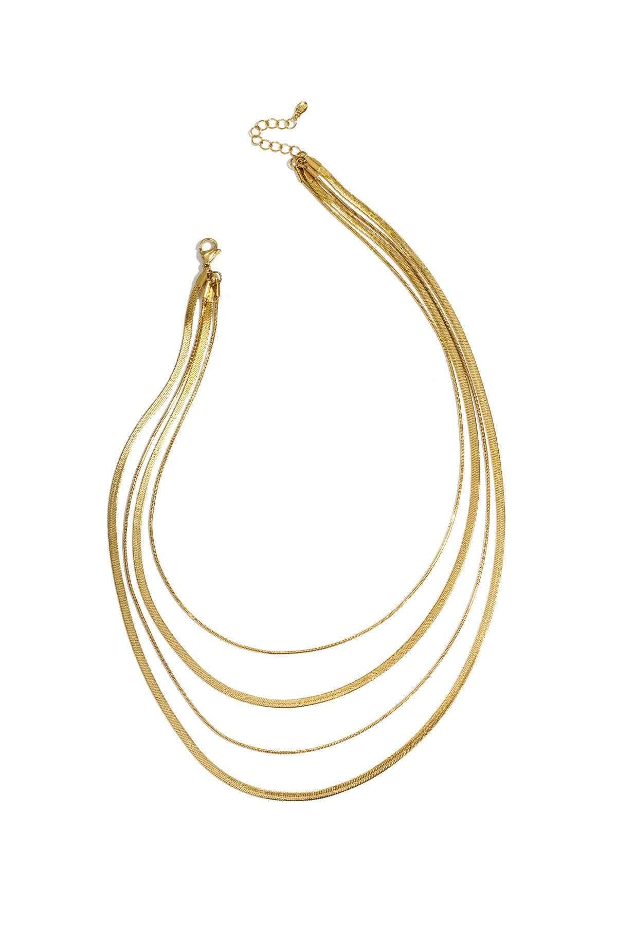 Layered Snake Necklace