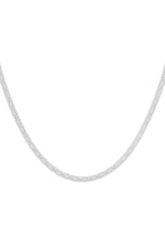 Lumina Snake Necklace – kurze Halskette aus Edelstahl in Gold und Silber