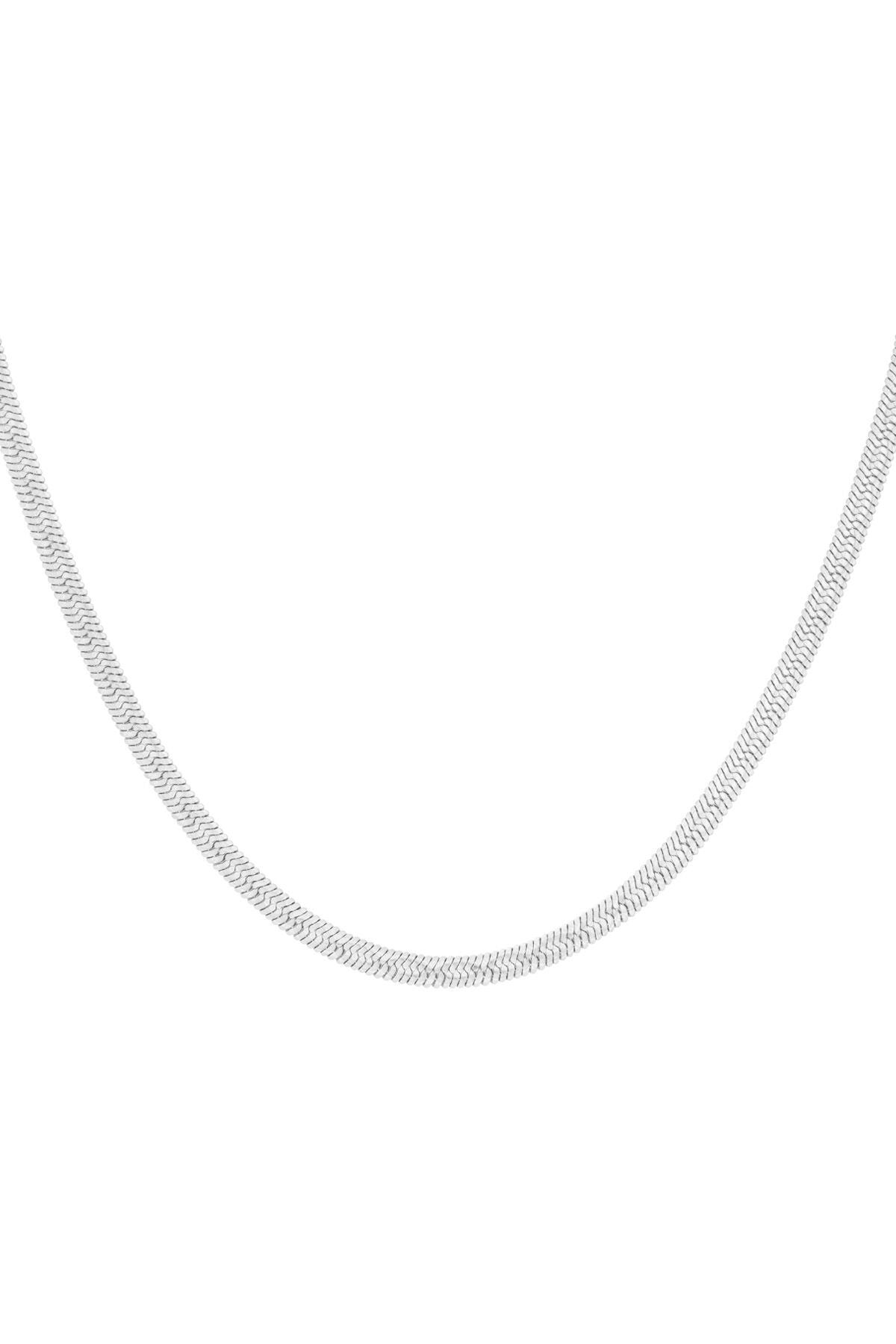 Lumina Snake Necklace – kurze Halskette aus Edelstahl in Gold und Silber