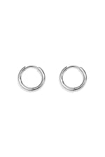 Mini Hoop Earrings – kleine Creolen aus Edelstahl in Gold und Silber