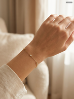 Golden Crystal Bracelet
