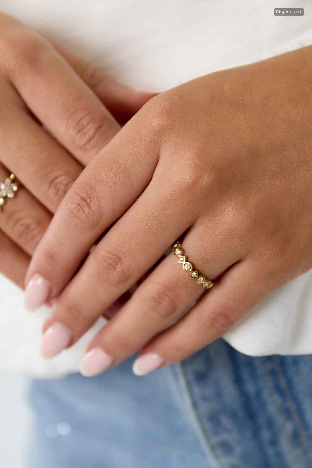 Crystal Spark Ring