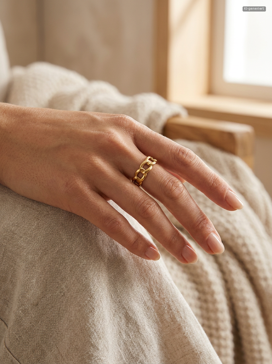 Nori Chain Ring getragen 2 (KI-generiert)