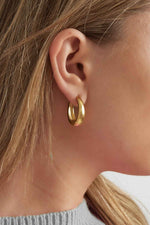 Solenne Hoops Earrings