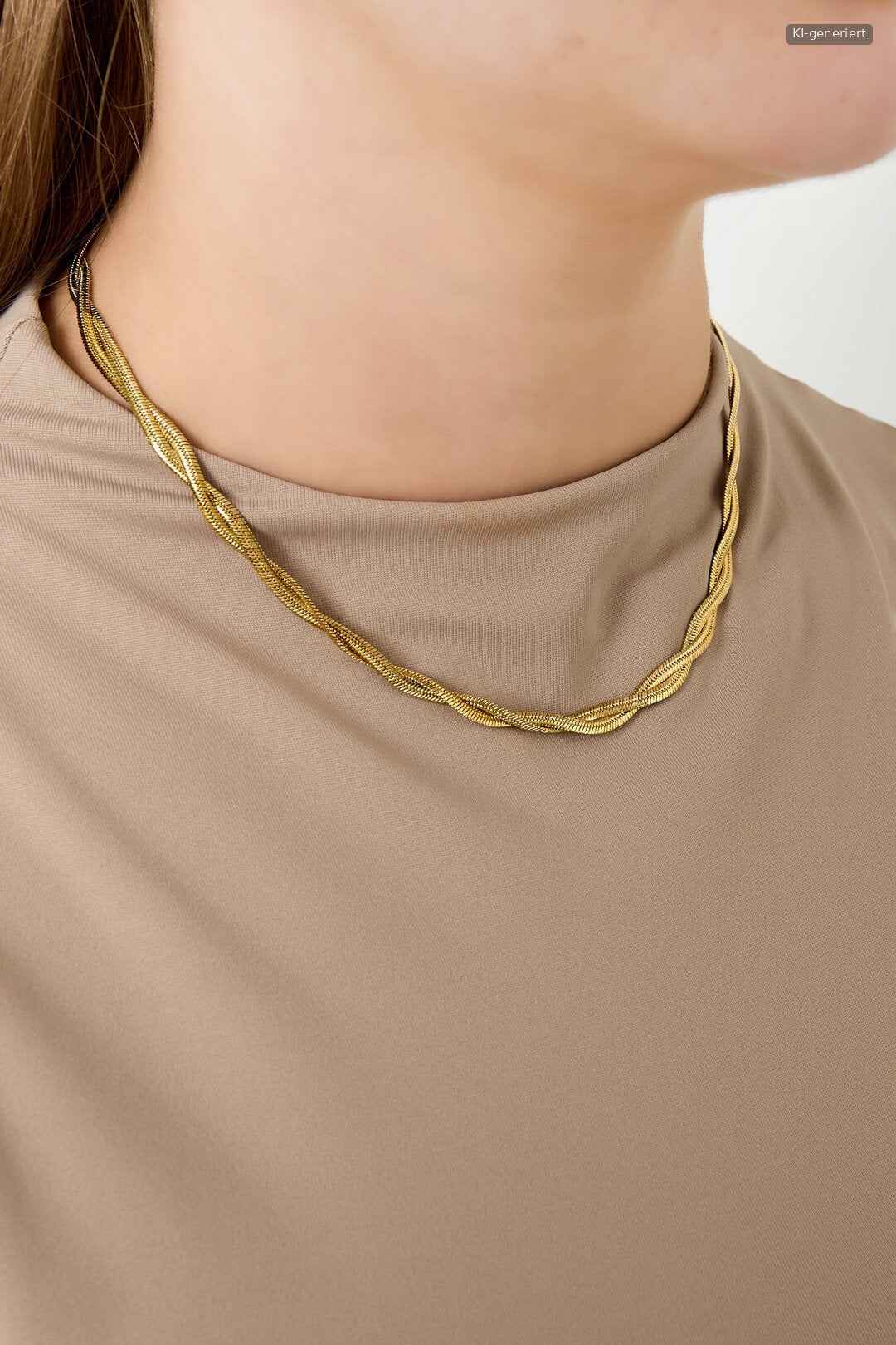 Twist Snake Chain Necklace