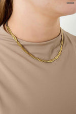 Twist Snake Chain Necklace